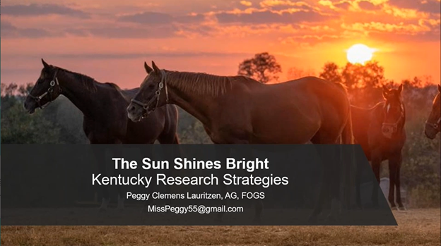 The Sun Shines Bright: Kentucky Research Strategies