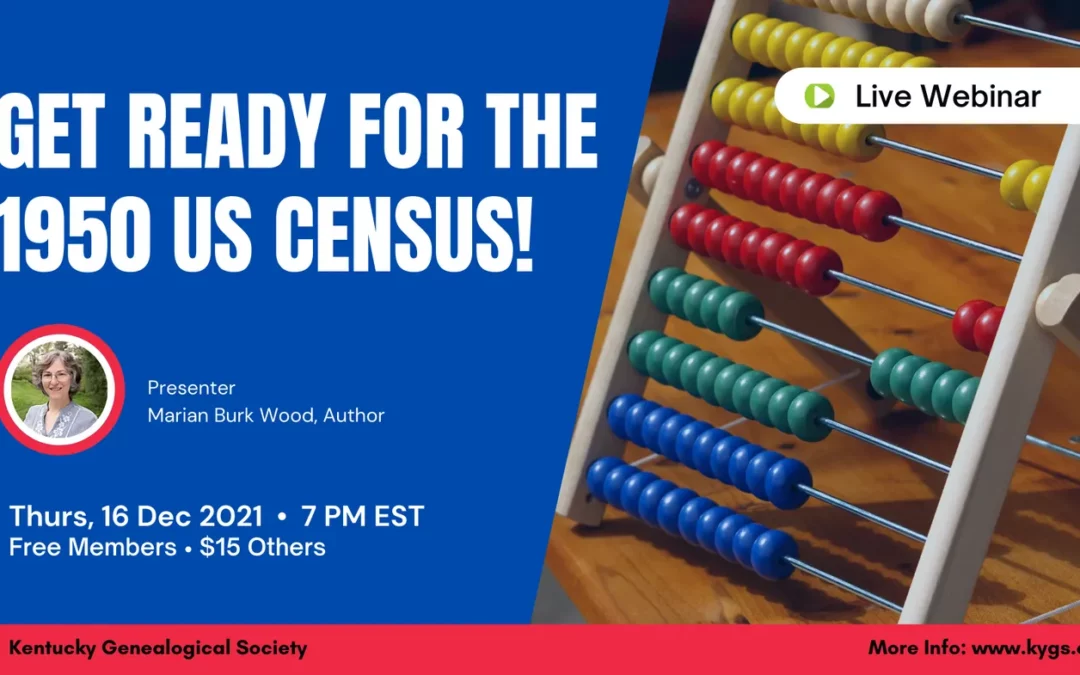 Get Ready for the 1950 U.S. Census