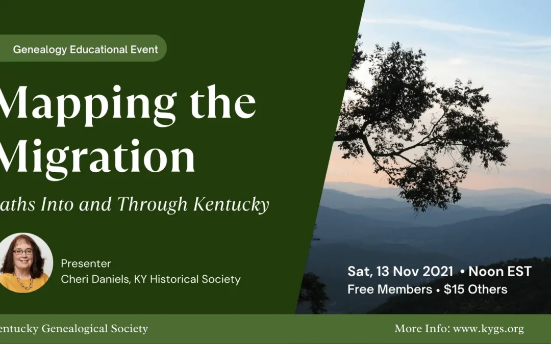 Mapping the Migration: Paths Into and Through Kentucky