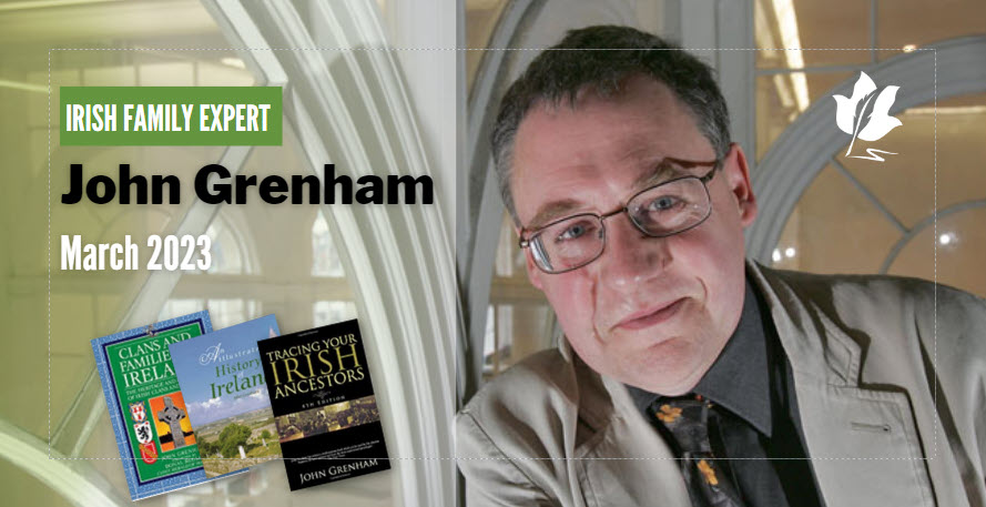 Spring Seminar: Irish Research with John Grenham Part 1