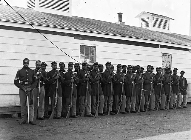 Company I of the 36th Colored Regiment, which served at the Battle of Chaffin’s Farm.