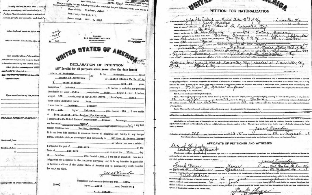 Immigrant Ancestry: Naturalization Records of KDLA